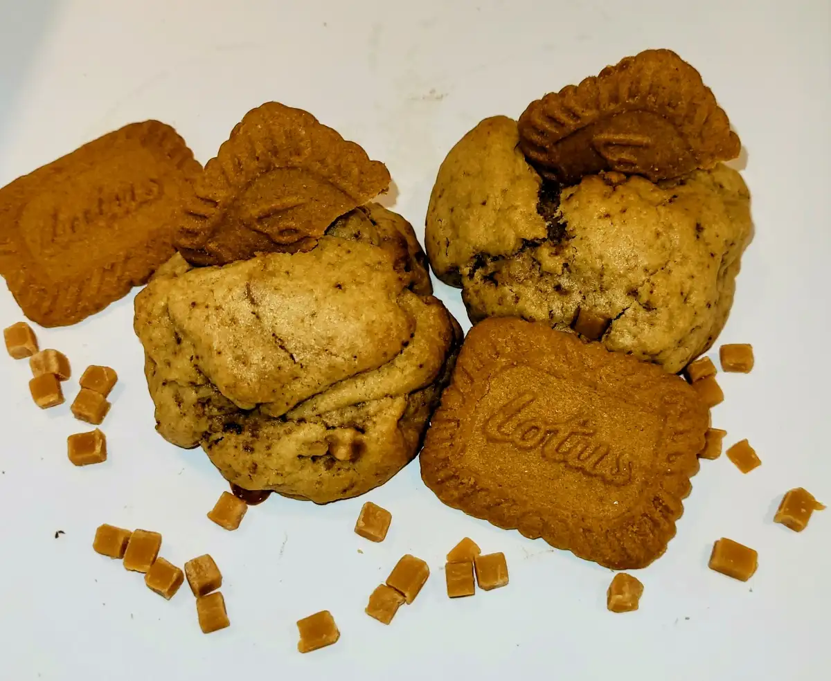 Cookie speculoos/caramel