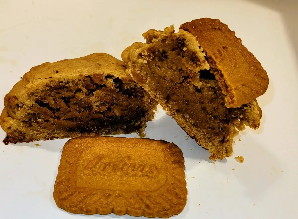 Cookie speculoos/caramel