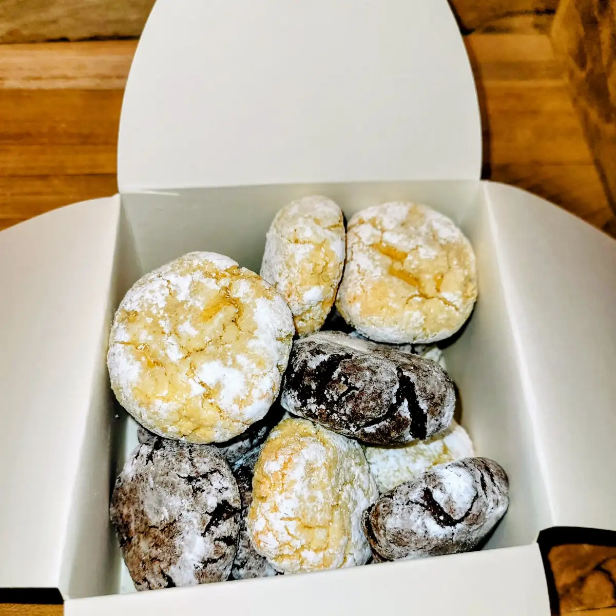 Sablés amandes et citrons SG