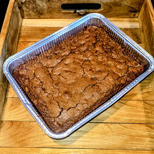 Brownies chocolat et noix (entier)