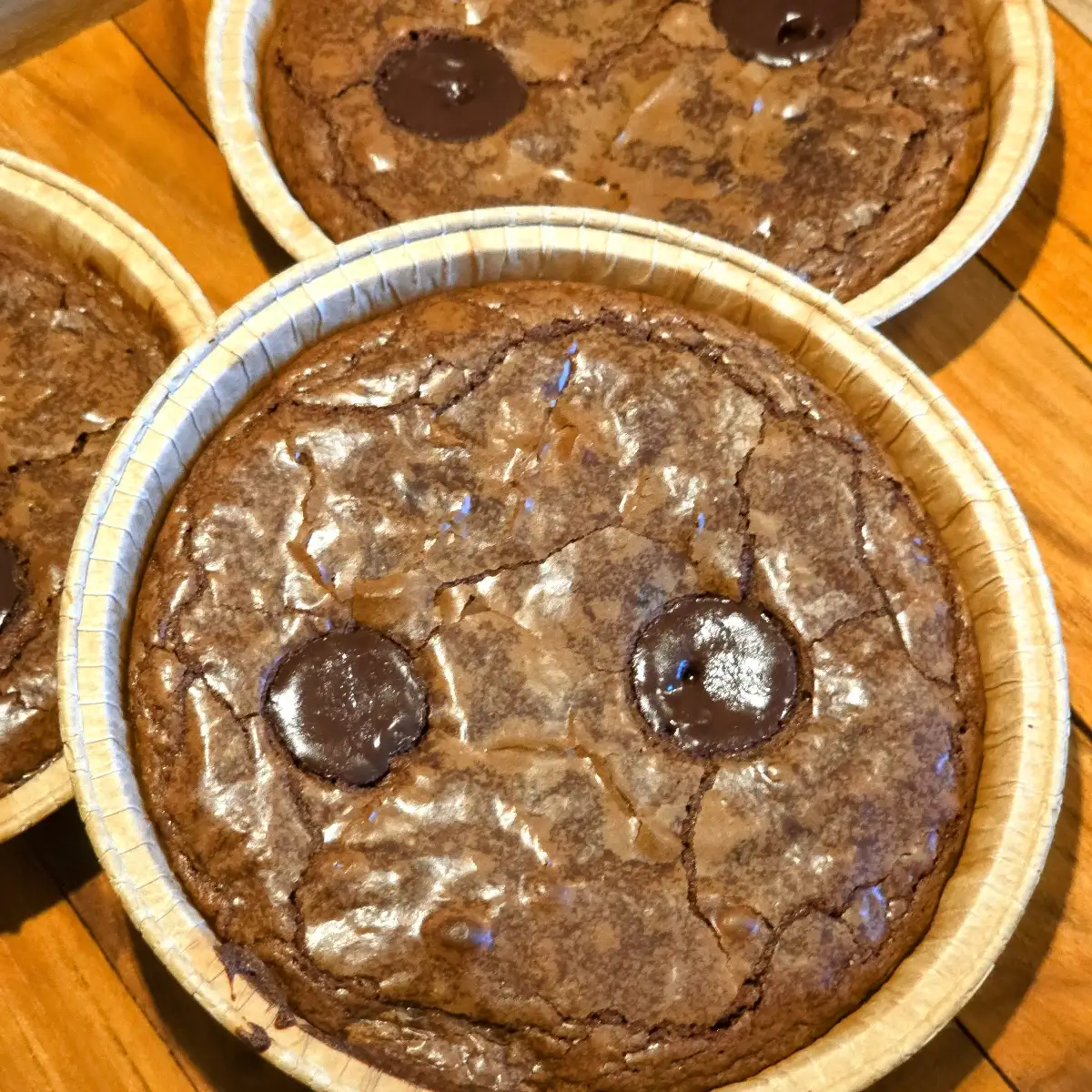 Brownies chocolat et noix individuel